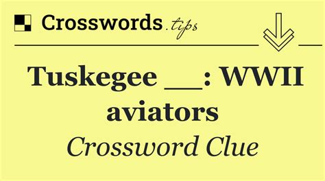 aviators crossword clue 6 letters.